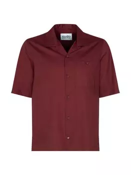 Рубашка на пуговицах стандартного кроя Studio Seidensticker STUDIO, темно-красный
