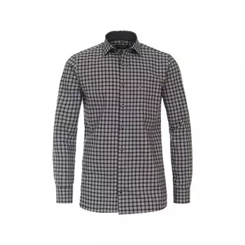 Рубашка на пуговицах стандартного кроя Venti, серый/антрацит