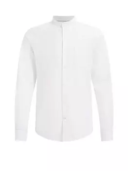Рубашка на пуговицах стандартного кроя We Fashion, белый