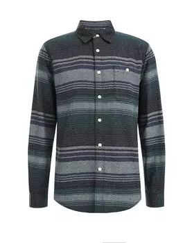 Рубашка на пуговицах стандартного кроя We Fashion, черный