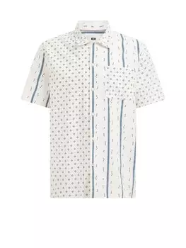 Рубашка на пуговицах стандартного кроя We Fashion, натуральный белый