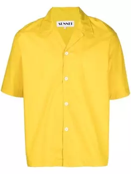 Рубашка на пуговицах Sunnei, желтый