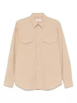 Рубашка на пуговицах Tintoria Mattei, нейтральный