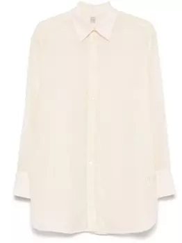 Рубашка на пуговицах TOTEME, белый