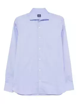 Рубашка на пуговицах Truzzi, синий