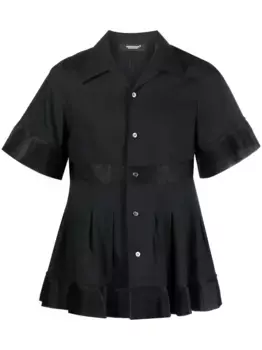 Рубашка на пуговицах Undercover, черный