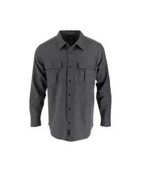 Рубашка на пуговицах утепленная Big & Tall Heavyweight Brushed Thorogood, серый