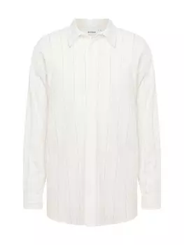 Рубашка на пуговицах WEEKDAY Comfort fit Button Up Shirt, белый