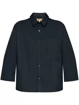 Рубашка на пуговицах Woolrich, синий