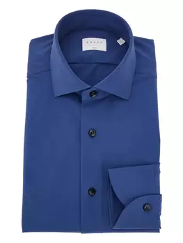 Рубашка на пуговицах Xacus, синий