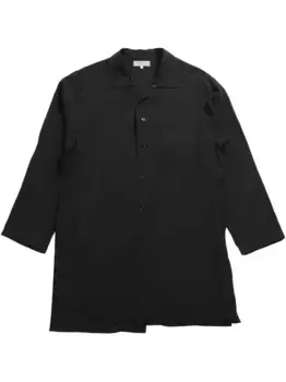 Рубашка на пуговицах Yohji Yamamoto, черный