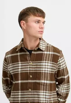 Рубашка NAB Solid, коричневый