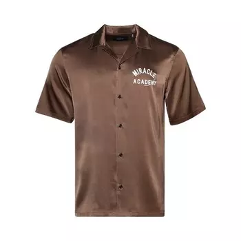Рубашка Nahmias Miracle Academy Short-Sleeve Shirt, коричневый