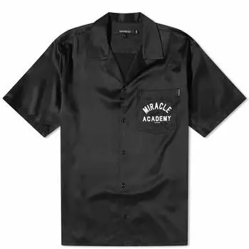 Рубашка Nahmias Miracle Academy Short Sleeve Silk, черный
