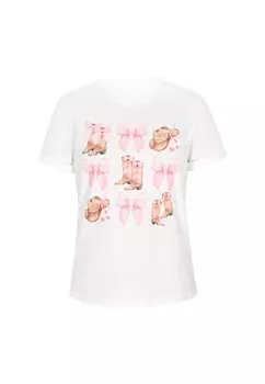 Рубашка NALLY Fashion Look, белый