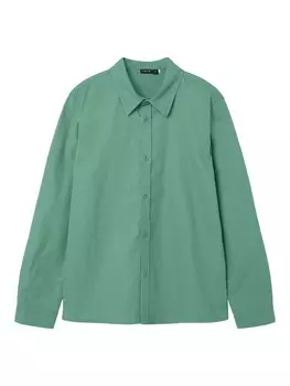 Рубашка NAME IT Comfort fit Button Up, зеленый