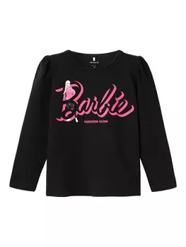 Рубашка NAME IT DALINA BARBIE, черный
