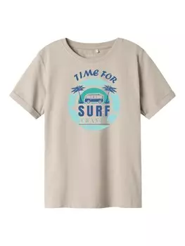 Рубашка NAME IT NKMVUX, темно-бежевый