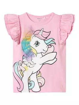 Рубашка NAME IT NMFMIKA, светло-розовый