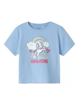 Рубашка NAME IT NMFVEEN, светло-синий