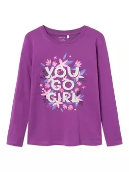 Рубашка NAME IT RODA, красный фиолетовый