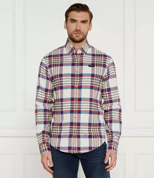Рубашка Napapijri Regular Fit, экрю
