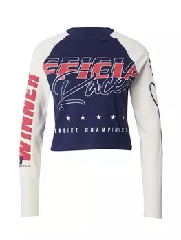 Рубашка Nasty Gal Superbike, темно-синий