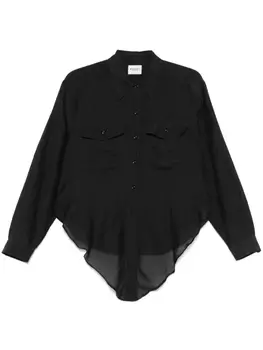 Рубашка Натха MARANT TOILE, черный