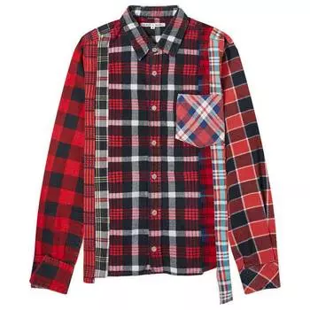 Рубашка Needles 7 Cuts Checked Shirt, цвет Assorted