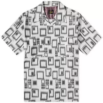 Рубашка Needles Multi Block Jacquard Vacation, белый
