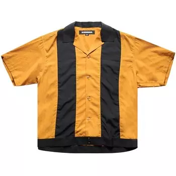 Рубашка Neighborhood Bowling Short-Sleeve Shirt Yellow, желтый