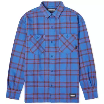 Рубашка Neighborhood Tartan Check, синий