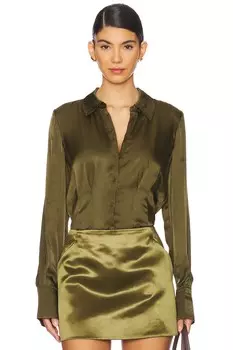 Рубашка нелли Paige, зеленый