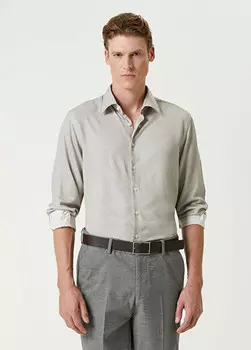 Рубашка Network, бежевый