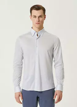 Рубашка Network, голубой