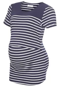 Рубашка Neun Monate, темно-синий