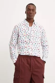 Рубашка НЕВАДА из хлопка Desigual, белый