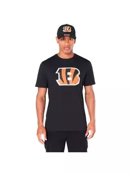 Рубашка NEW ERA NFL Cincinnati Bengals Logo, черный