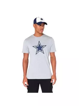 Рубашка NEW ERA NFL Dallas Cowboys Logo, серый