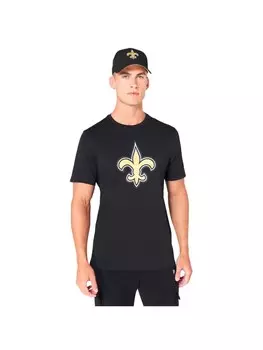 Рубашка NEW ERA NFL New Orleans Saints Logo, черный
