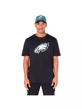 Рубашка NEW ERA NFL Philadelphia Eagles Logo, черный
