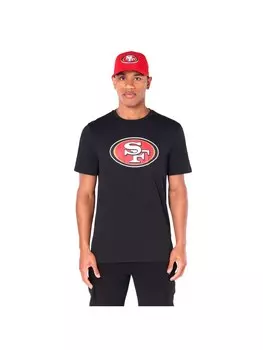 Рубашка NEW ERA NFL San Francisco 49ers Logo, черный