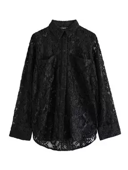 Рубашка Next Blouse, черный