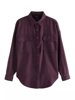 Рубашка Next Blouse, цвет aubergine