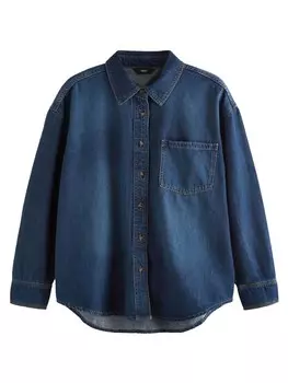 Рубашка Next Blouse, синий