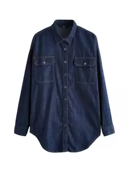 Рубашка Next Blouse, синий