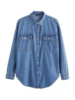 Рубашка Next Blouse, синий