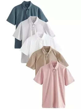 Рубашка Next, цвет Beige/Blue/Grey/Pink/White