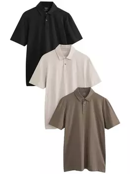 Рубашка Next, цвет Beige/Brown/Black