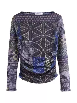 Рубашка Next, цвет Blue/Dark blue